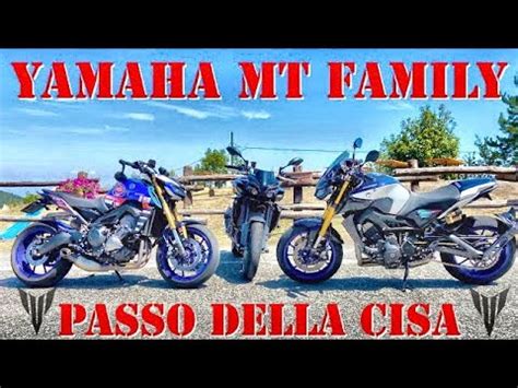 Yamaha Mt Mt Power Bike Sul Passo Della Cisa Youtube