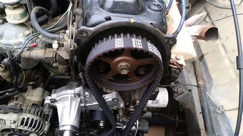 Suzuki Samurai Replacing Timing Belt 2 YouTube