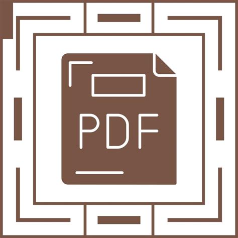 PDF Vector Icon 23084275 Vector Art at Vecteezy