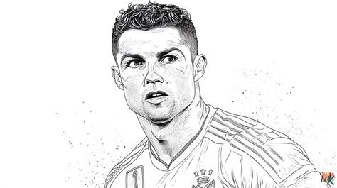 28 Dibujos Para Colorear Cristiano Ronaldo Dparacolorearwk