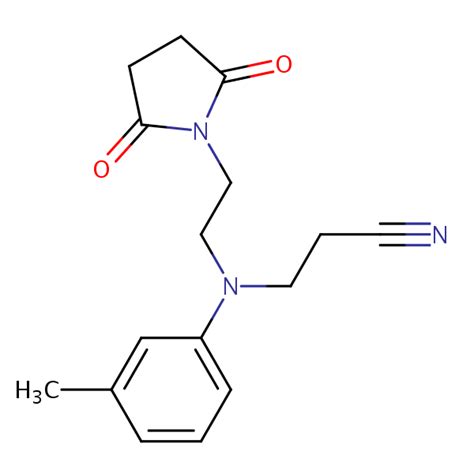 Propanenitrile Dioxo Pyrrolidinyl Ethyl Methylphenyl