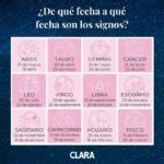 Descubre Las Fechas Y Meses Que Corresponden A Cada Signo Zodiacal