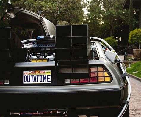 Replica DeLorean Time Machine