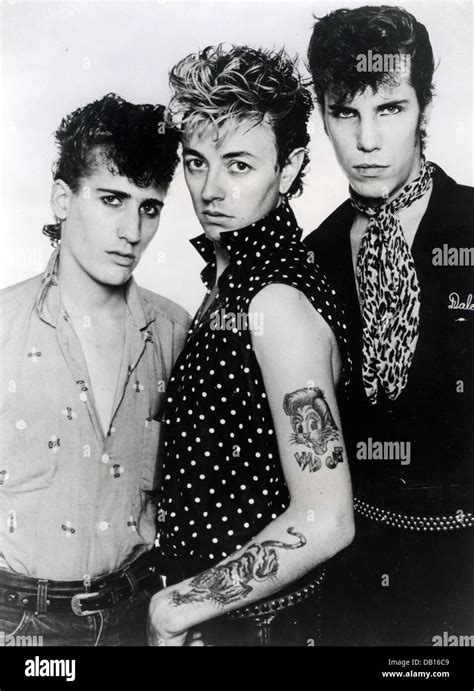 Stray Cats Promotional Photo Of Us Rockabilly Group About 984 With From