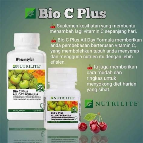 Nutrilite Bio C Plus All Day Formula 60 Tab Shopee Malaysia