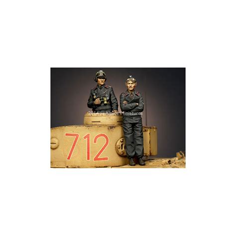 Alpine Miniatures Figurine Panzer Commander Set