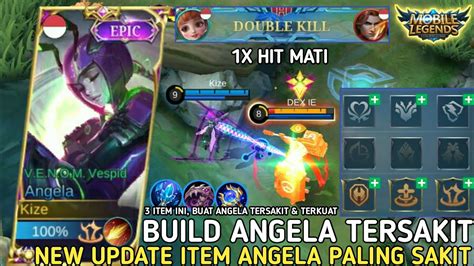 New Update Emblem Dan Build Angela Tersakit L Item Angela Paling