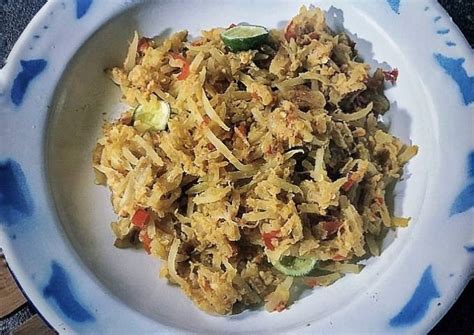 Resep Lawar Gedang Khas Bali Oleh Aniesaryono Cookpad