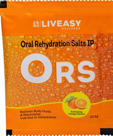 Buy WALYTE ORS ORANGE FLAVOUR SACHET OF 22GM POWDER Online Get Upto