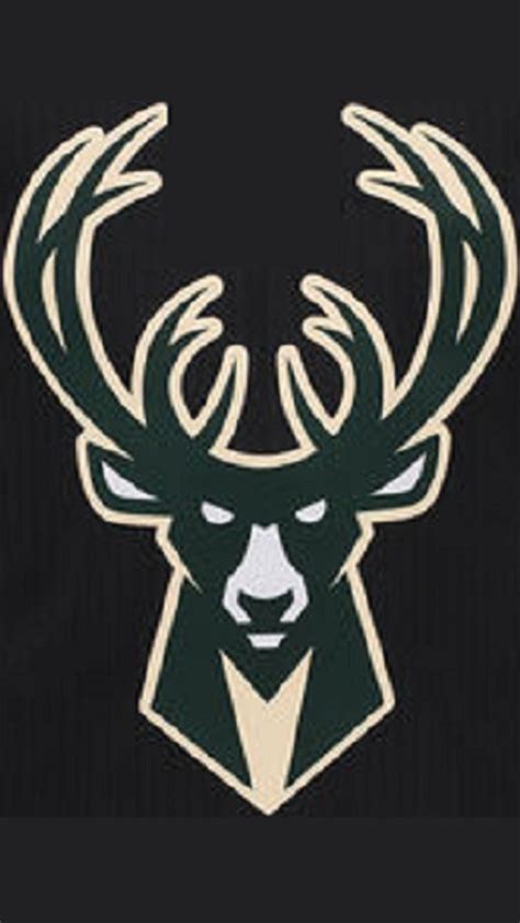 Milwaukee Bucks Logo Black And White Fear The Deer Milwaukee Bucks