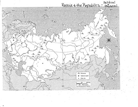 Russia and the Republics Map Diagram | Quizlet