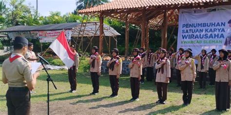 Kemah Orientasi Calon Anggota Saka Wirausaha Sleman Selesai Kegiatan