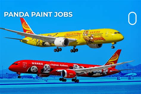 The Story Of Hainan Airlines Kung Fu Panda Livered Boeing 787s