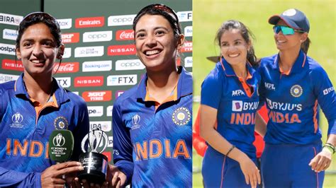 Smriti Mandhana Renuka Singh Feature In Icc Womens Odi Team Of The