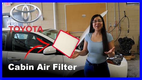 Toyota Corolla Cabin Air Filter Change