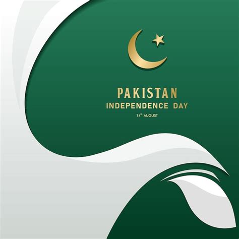 Premium Vector Happy Independence Day Republic Of Pakistan 14 August