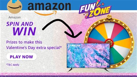 Amazon Spin And Win Amazon Valentine Day Extra Special Quiz Answers