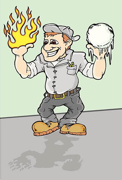 Royalty Free Hvac Technician Clip Art, Vector Images & Illustrations ...