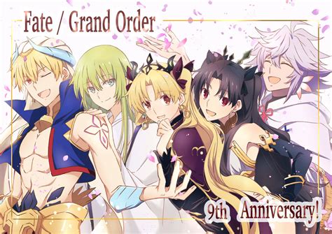 Gilgamesh Ereshkigal Ishtar Enkidu Merlin And 1 More Fate And 1