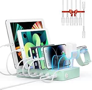 Soopii W A Port Charging Station For Multiple Devices Pd W Usb