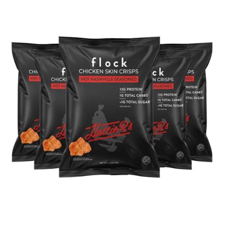 Amazon Flock Keto Chicken Skin Chips Hattie Bs Nashville Hot