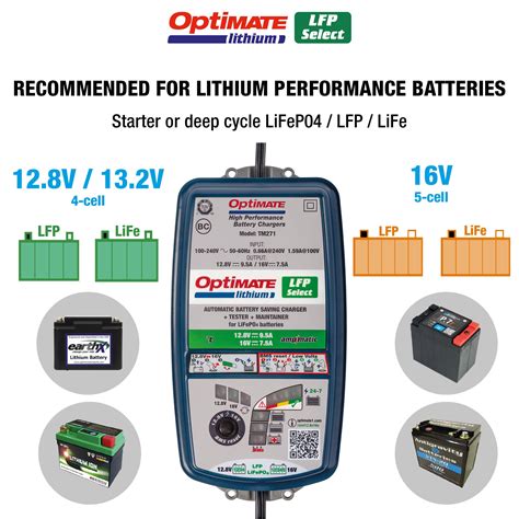 Snapklik Optimate Lithium Lfp Select Tm V Step V A