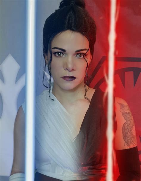 Light and Dark (Rey from StarWars, cosplay by lidikatcosplay) : r ...