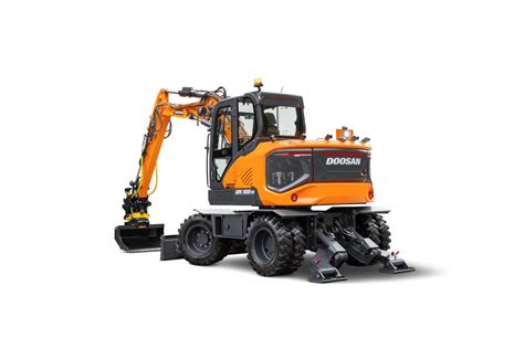 NUEVA EXCAVADORA DE RUEDAS DOOSAN DX100W 7 PARA OBRA PÚBLICA MOVICARGA