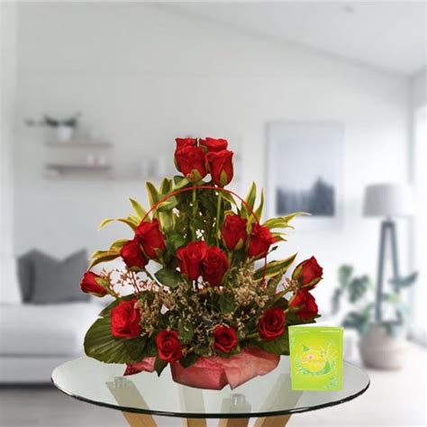 Red Roses Arrangement | An Exotic Floral Arrangement | Delivery By BGF