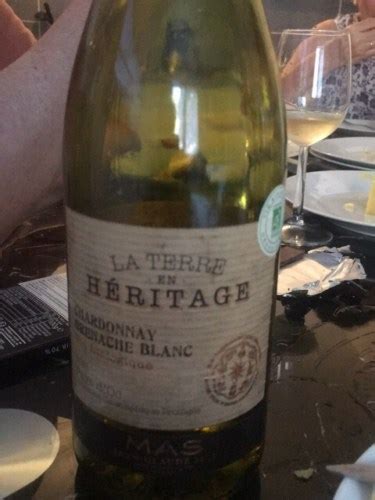 Jean Claude Mas La Terre En Heritage Chardonnay Grenache Blanc Vivino