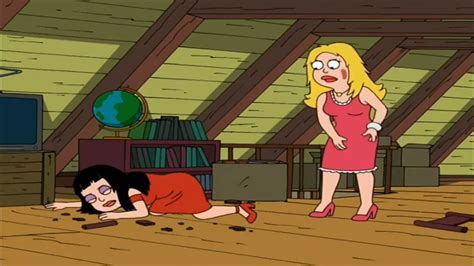 American Dad Francine Y Hayley Peleando Youtube