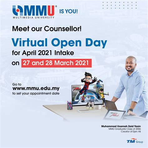 Mmu Virtual Open Day On March Multimedia University