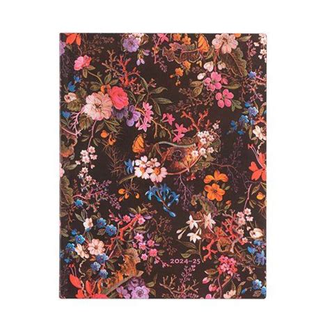 Kalendarz Paperblanks 2024 2025 Floralia Ultra Tygodniowy Flexi W Cafe