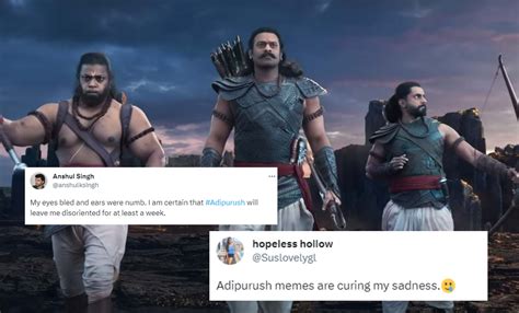 Adipurush Sets The Internet Ablaze With Hilarious Memes Prabhas And