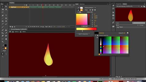 GD190 Adobe Animate CC Lesson 6 Animating Shapes And Using