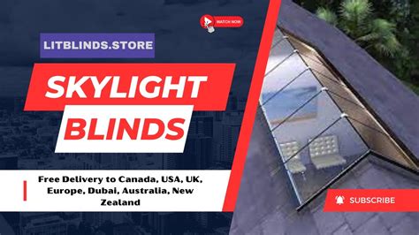 SKYLIGHT BLINDS HOW TO INSTALL SKYLIGHT BLINDS LitBlinds Trending