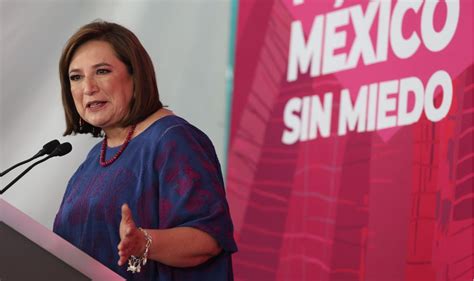 Presenta Xóchitl Gálvez decálogo en favor de las mujeres promete cero