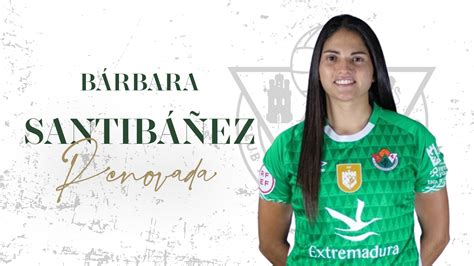 Barbara Santibáñez renueva con el Cacereño Femenino CP Cacereño Web