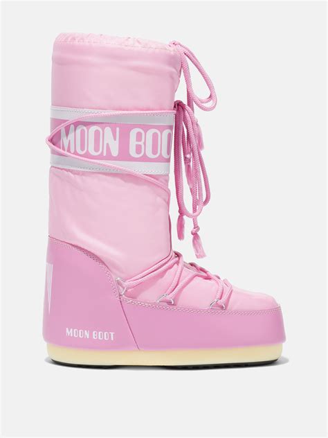 ICON PINK NYLON BOOTS Moon Boot Official US Store