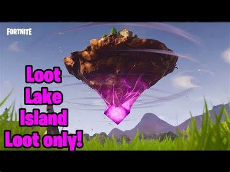 Fortnite LOOT LAKE ISLAND Loot Only YouTube