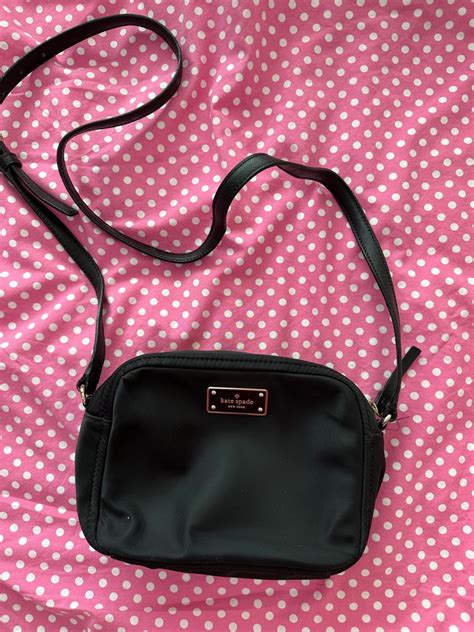 Katespade Black Cross Body Bag Black Womens Fashion Bags And Wallets Cross Body Bags On Carousell