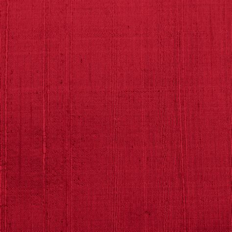 Red Silk Dupioni Fabric By The Yard 41 Inches Red Silk Fabric Slubbed