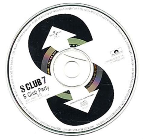 S Club 7 S Club Party Brazilian Promo Cd Single Cd5 5 196212