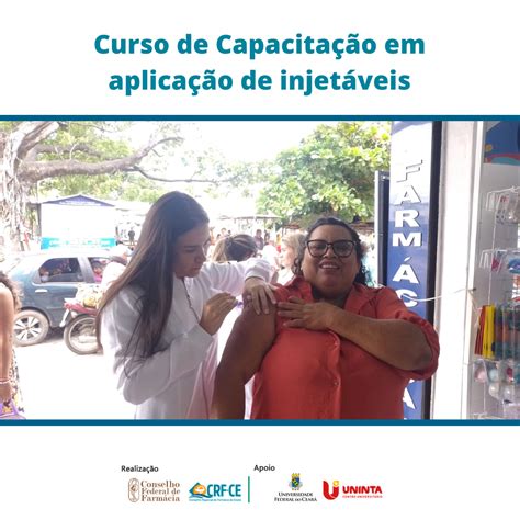 CRF CE e CFF promoveram o Curso de Capacitação em aplicação de