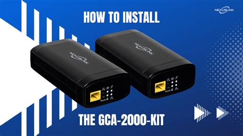 How To Install NexusLink S G Hn Wave 2 Coax Over Ethernet Adapter GCA