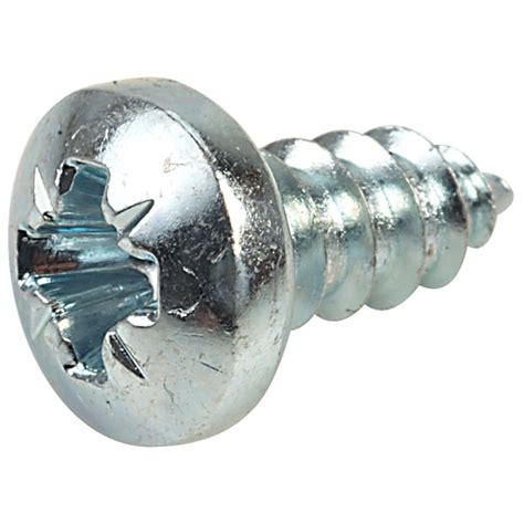 Affix Pozi Pan Head Self Tapping Screws No 8 9 5mm Pack Of 100