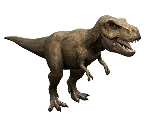 Mobile - Jurassic World Alive - Rexy - The Models Resource