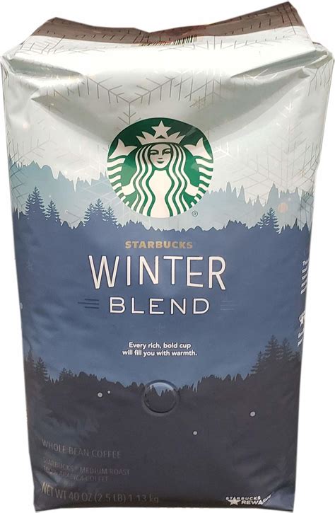 Starbucks Winter Blend Whole Bean Coffee 40 Ounce Starbucks