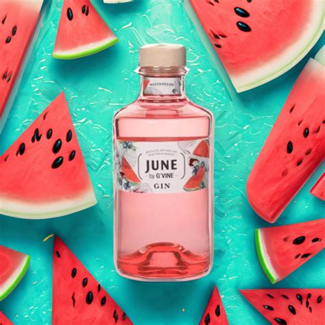 Gvine June Watermelon Gin Halos Cocktails