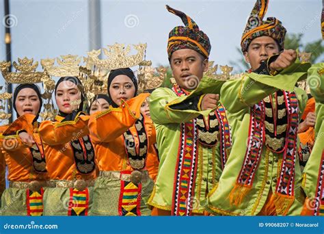 Bajau Sama Ethnic Group During Malaysia Independence Day Editorial